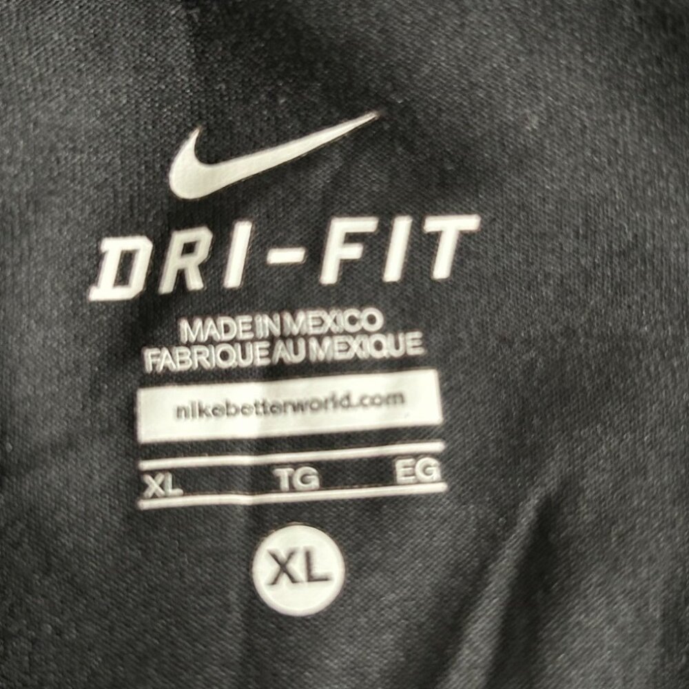 Nike Kids Size XL Black Long Sleeve Dri-fit Shirt - Picture 4 of 4